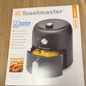 Toastmaster Black 2.6-Quart Air Fryer - Rapid Heat Convection